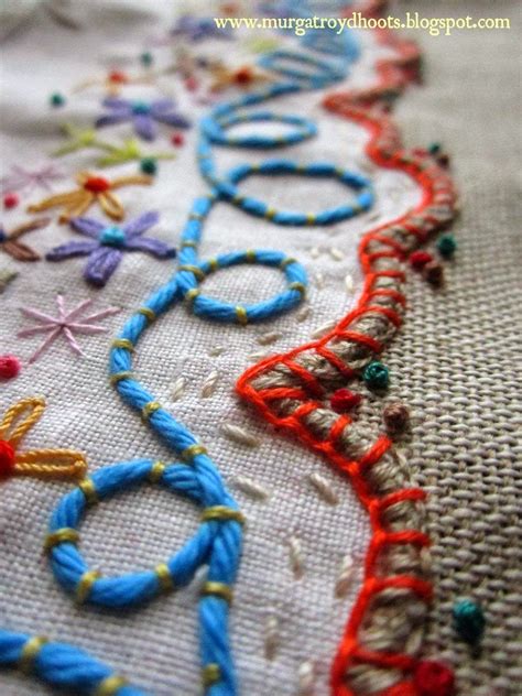 Deshilachado Puntadas 347 Embroidery Techniques Embroidery Patterns