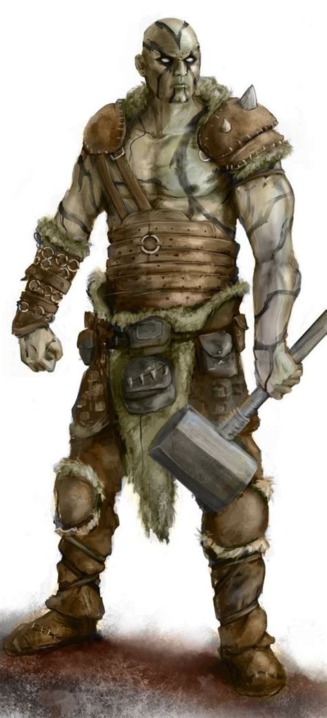 Ukrom Goliath 2 Dungeons And Dragons Characters Barbarian Fantasy