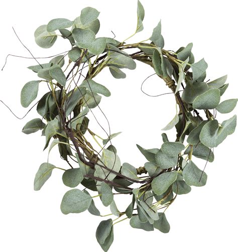 Get wreaths from target to save money and time. Artificial Eucalyptus Candle Ring Wreath 14 Inch from ...