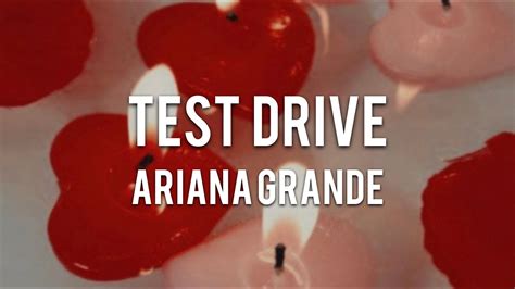 Lyrics 和訳 Test Drive Ariana Grande Youtube