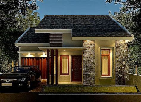 Rumah minimalis atap miring depan tumpang tindih. 12 Contoh Tampilan Depan Desain Rumah Minimalis Bergaya Modern