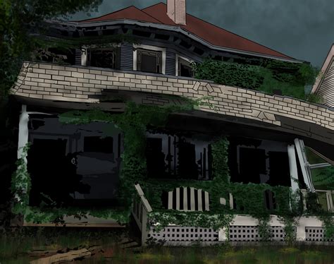 Abandoned House By Syntharoboto On Deviantart