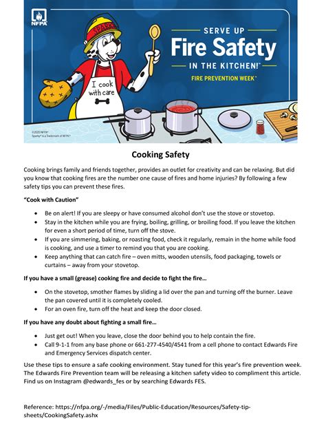Kitchen Fire Safety Tips