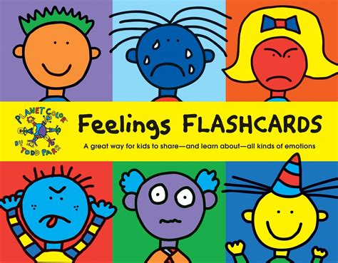 Todd Parr Feelings Flash Cards: (kids Learning Flash Cards, Children's Emotion Cards, Emotion ...