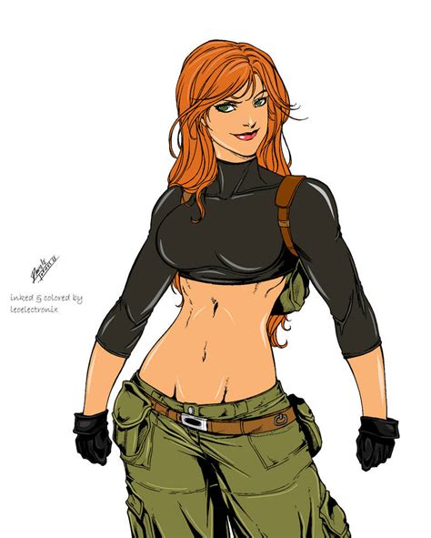 Kim Possible By Dannith By Leoelectronix On Deviantart