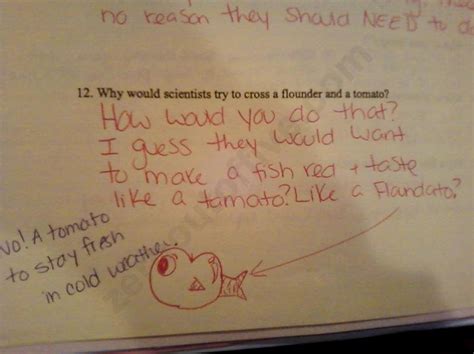 Pin On Funny Test Answers