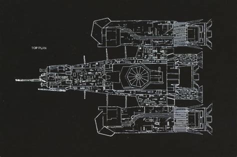 Figure 17 An Accurate Drawing Of The Uscss Nostromo As It Appeared In