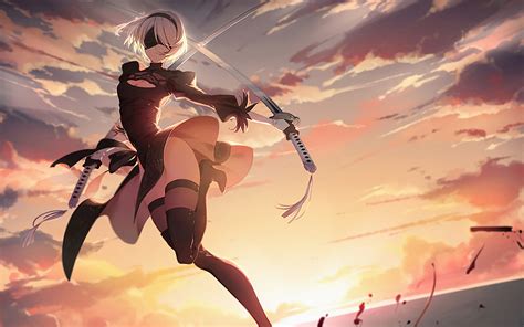 3840x2400 Nier Automata Artwork 4k 4k Hd 4k Wallpapers Images Backgrounds Photos And Pictures