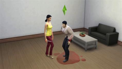 Stab Animation Sims 4 Youtube