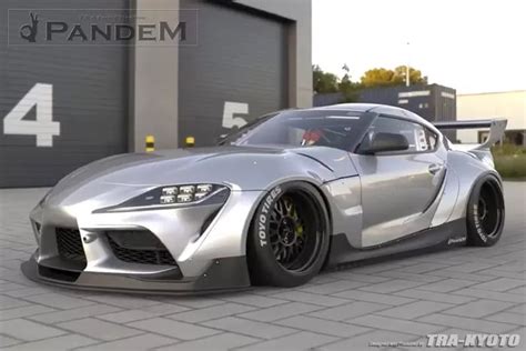 Pandem Full V1 Wide Body Kit Frp No Wing Toyota Supra A90 2020 2023