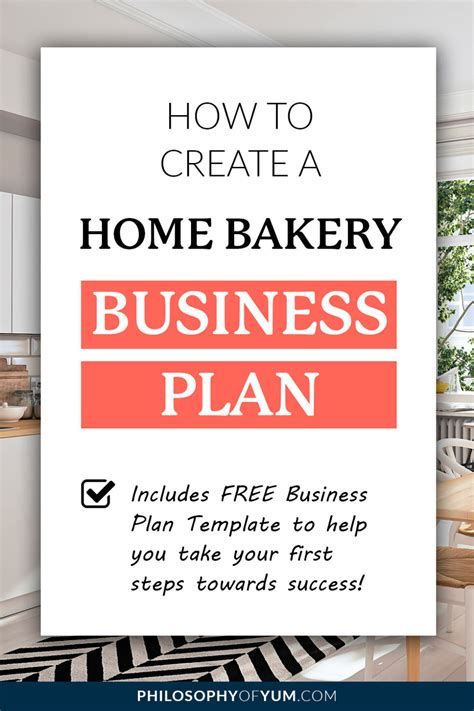 How To Create A Home Bakery Business Plan Template Included