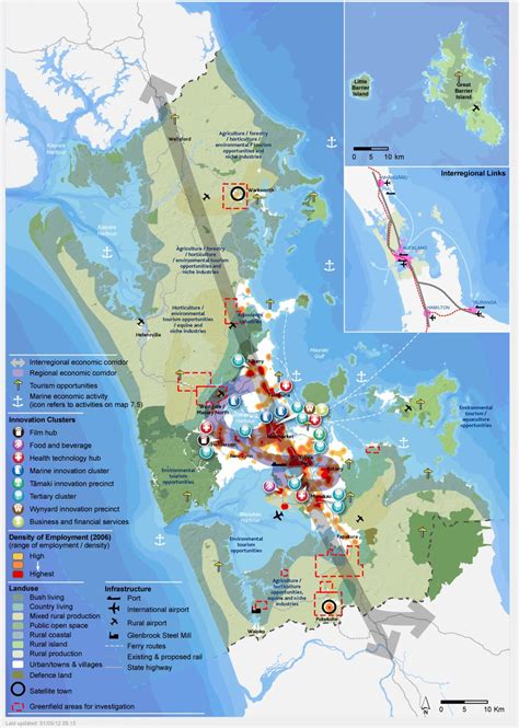 Auckland Plan Map 61 Aucklands Economy Trivia The Bathymetry