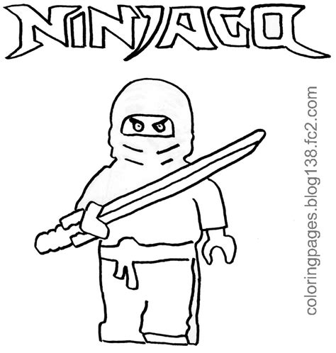 Gambar Ninjago Coloring Pages Mewarnai Lego Di Rebanas Rebanas