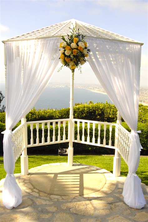 Yellow Wedding Arch Flowers