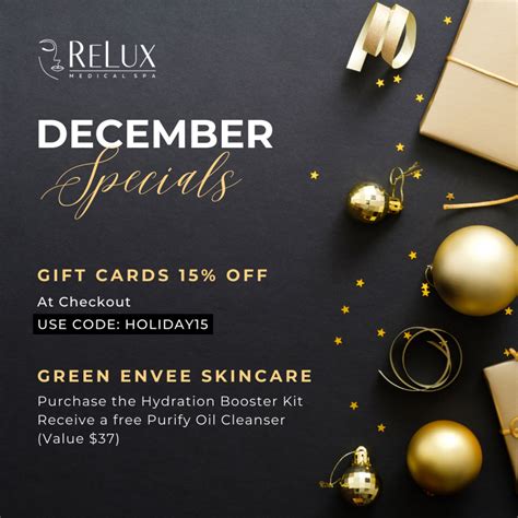 Specials Relux Medical Spa Llc Akron Oh