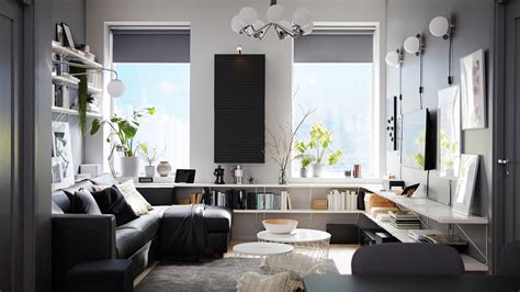 A Smart And Sophisticated Living Room Ikea Ca