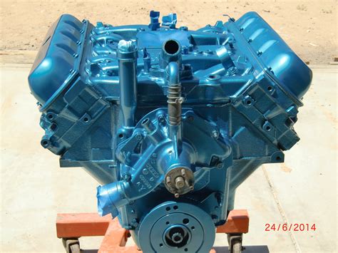 Oldsmobile Blue Metallic 455 Engine Paint