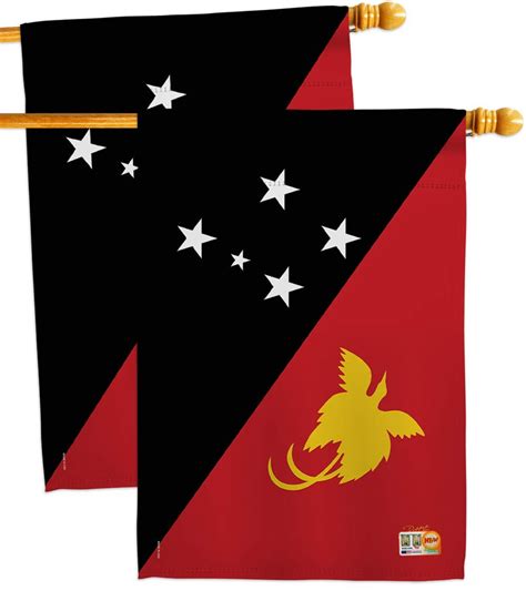 Breeze Decor Hp108260 P3ae Papua New Guinea Flags Of The World