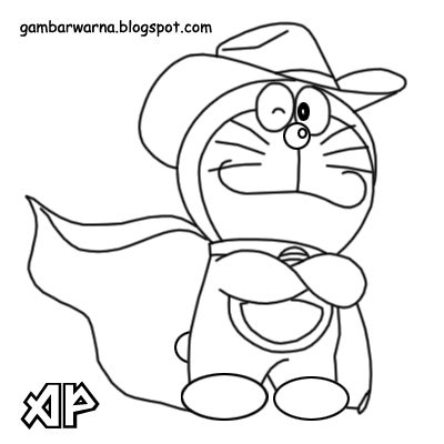 Mewarnai doraemon dengan berbagai warna dan karakter. Mewarnai Doraemon | Belajar Mewarnai Gambar