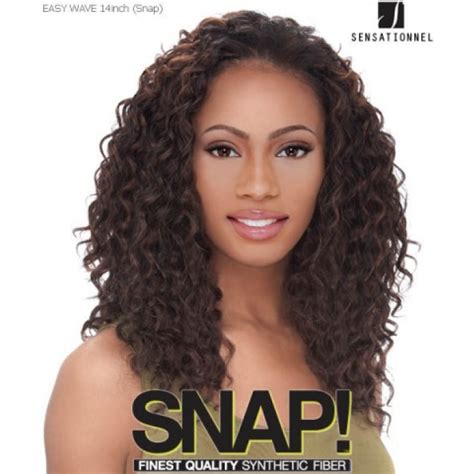 Sensationnel Snap Easy Wave 14 Synthetic Weave Extensions
