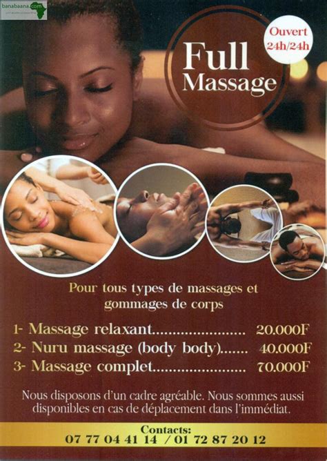 Full Massage Relaxant Abidjan Banabaana