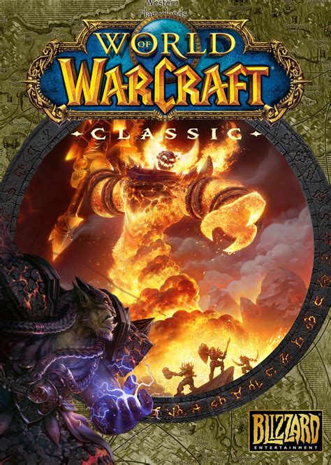 World Of Warcraft Box Art Poster A4 297x210mm Blizzard Wow Etsy