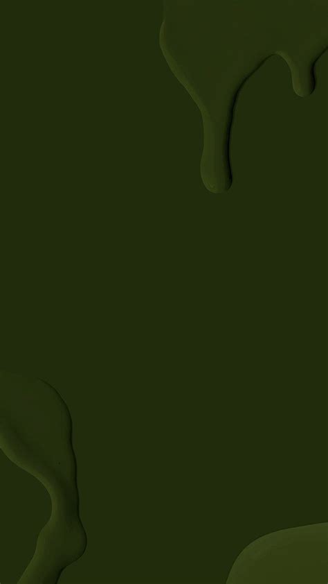 Acrylic Painting Dark Olive Green Phone Wallpaper Background Free