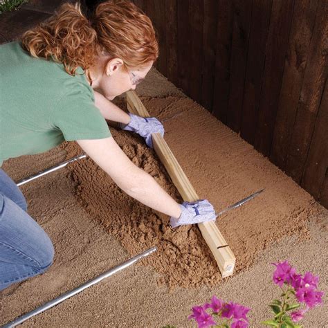 Bedding Sand For Pavers Home Depot Bedding Design Ideas