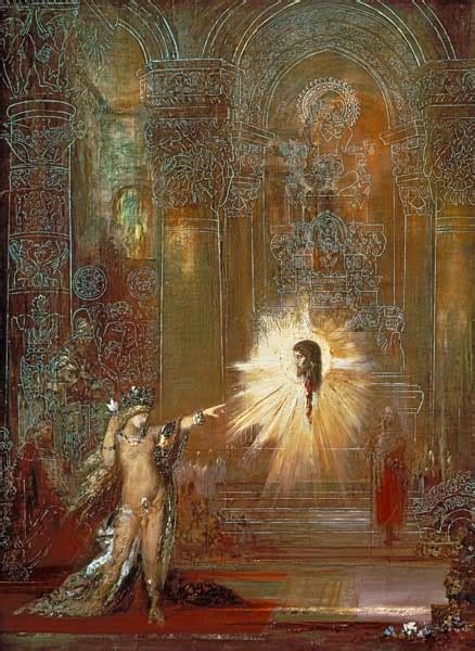 G Moreau The Apparition Salome Gustave Moreau As Art Print Or