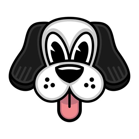 Cute Friendly Cartoon Dog 544742 Vector Art At Vecteezy