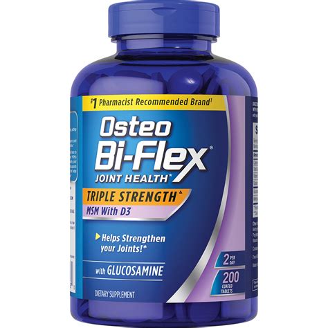 Osteo Bi Flex Triple Strength Joint Health Glucosamine Chondroitin