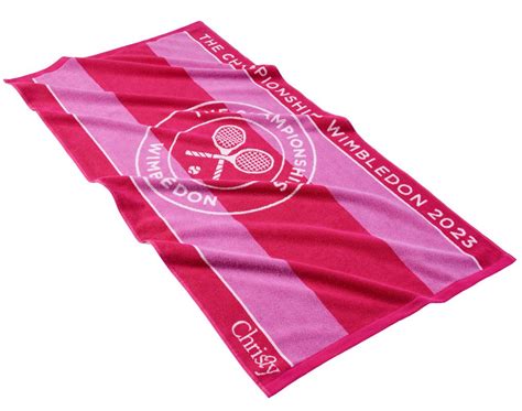 Towel Wimbledon Championship Towel 2023 Rosefuchsia Tennis Shop