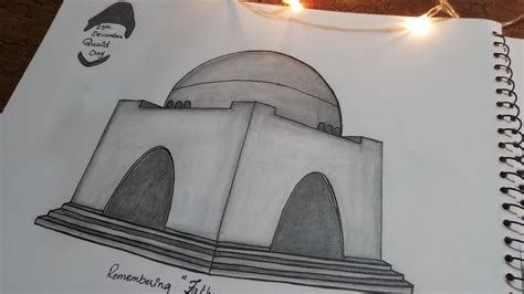 Quaid E Azam Day Th December Tomb Of Quaid Drawing Mizar E Quaid