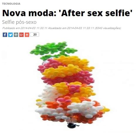 Tecnologia Nova Moda After Sex Selfie Selfie Pós Sexo Publicado Em