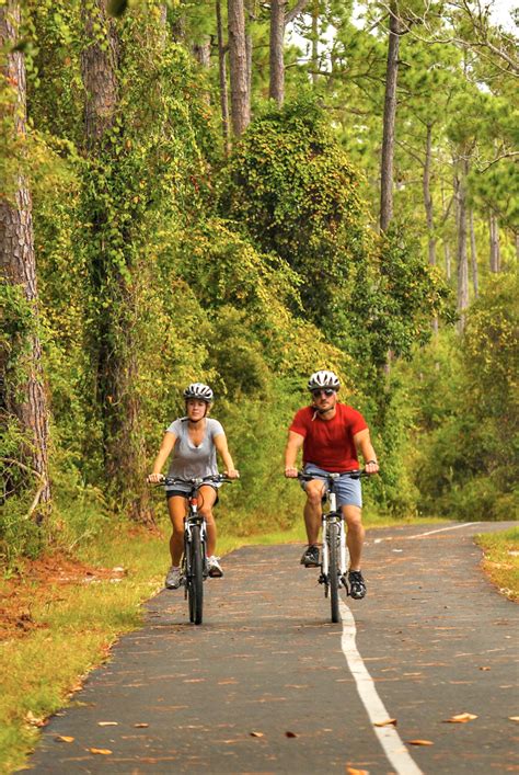 Hike Bike And Even Rock Climb On Coastal Trails Gulf Shores And Orange