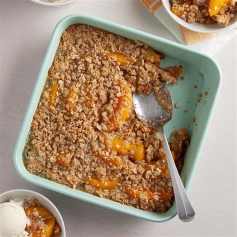 Peach Crisp with Canned Peaches Recipe: How to Make It
