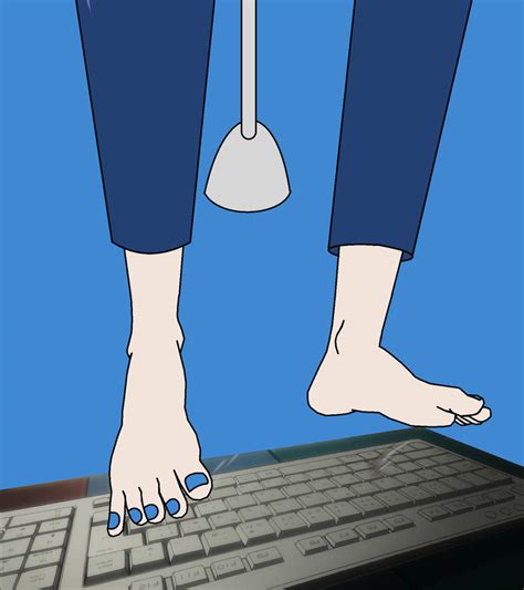 Sam Samsungs Feet Typing By Redheadxilamguy On Deviantart