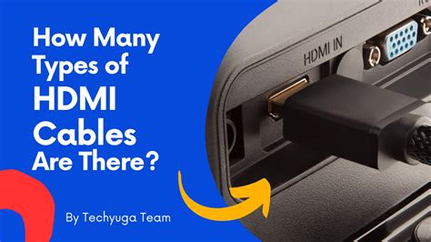How Many Types Of Hdmi Cables Are There Techyuga