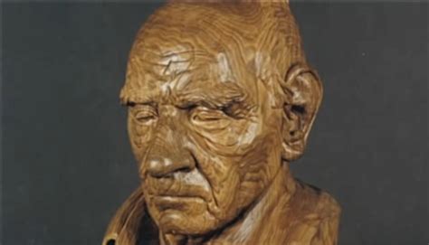 Wood Carvings Expertise Fred Statues Master Bust Sculpture