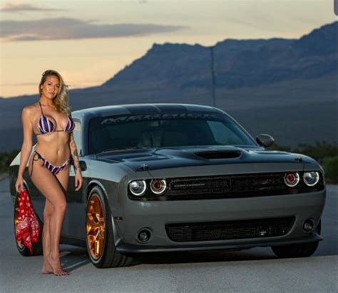 Pin By Vic On Diablo Challengers Dodge Challenger Car Chicks Challenger