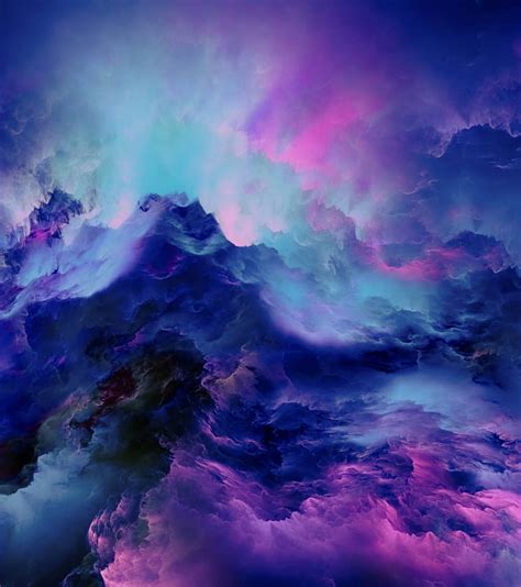 Colorful Clouds Abstract Resolution Artist And Background