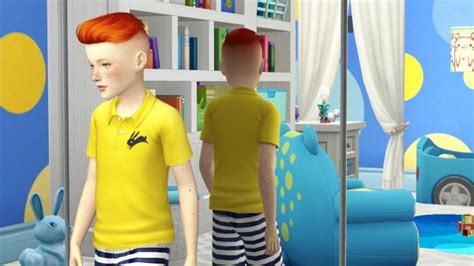Sims 4 Hairs ~ Coupure Electrique Anto S Flame Hair
