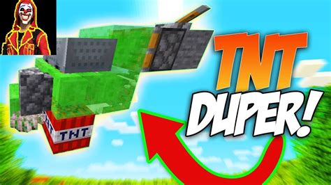 How To Make A Tnt Duper In Minecraft Very Easy Minecraft Tricks