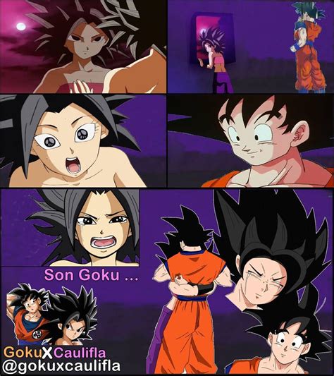Caulifla Y Goku Personajes De Dragon Ball Personajes