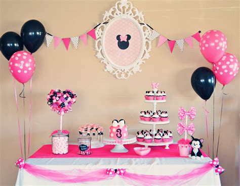 Minnie Mouse Bowtique Party Minnie Mouse Birthday Decorations Minnie