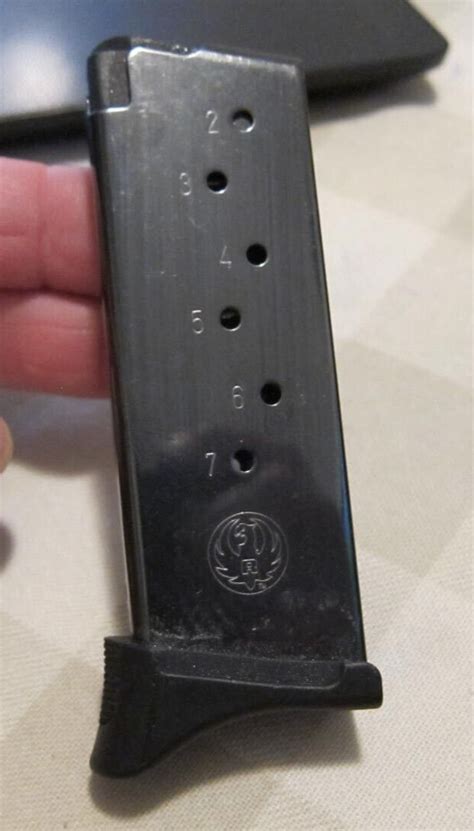 Ruger Lc9 Lc9s Ec9s 9mm 7 Round Magazine W Finger Rest Factory