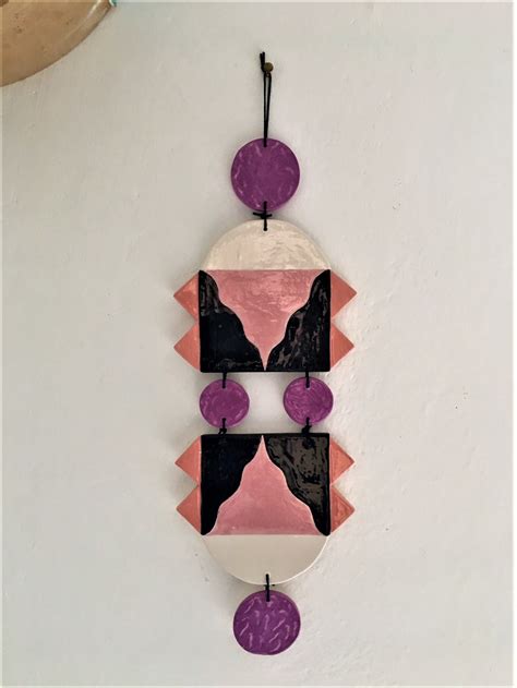 Ceramic Wall Hanging Decoration Etsy