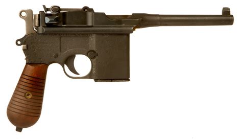 Deactivated Wwii Era Mauser C Schnellfeuer Pistol Axis Deactivated
