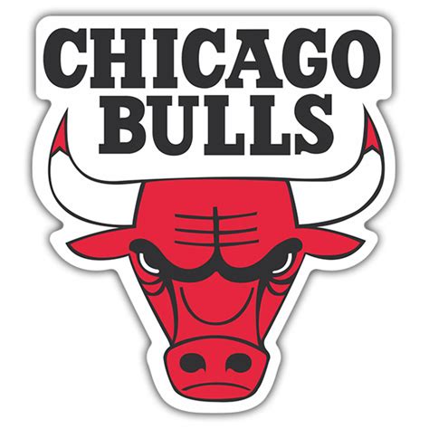 Pegatina Nba Chicago Bulls Escudo Teleadhesivo Pegatinas