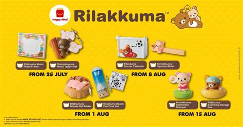 Mcdonald's happy meal despicable me 2 《神偷奶爸2》 toys, is now available for collection from july 2013 onwards. McDonald's M'sia latest Happy Meal toys features Rilakkuma ...